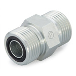 Parker Hydraulic Straight Threaded Adaptor 1-1/4 in Hose to 1-1/4 Male, 16-12HMLOS