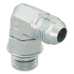 Parker Hydraulic Male Stud 6 mm to 7/16-20 in Male, 4C5OMXS