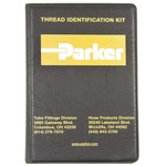 Parker Hydraulic Thread Identification Kit MIK-1, Caliper Set, Instruction Booklet, Thread Profiles