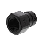 John Guest Hydraulic Straight Compression Tube Fitting PM450813E, 3/8 in