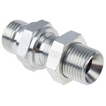 Parker Hydraulic Straight Threaded Adaptor G 1/2 to G 1/2 Male, 8WMK4WL4NMS