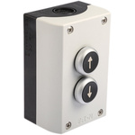 Eaton Momentary Enclosed Push Button - NO/NC, Plastic, 2 Cutouts, IP65