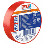 Tesa 53988 Red PVC Electrical Tape, 19mm x 25m
