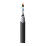 Belden Data Cable, 1 Pairs, 0.34 mm², 2 Cores, 22 AWG, Screened, 500m, Black Sheath