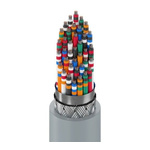 Belden Multicore Data Cable, 0.33 mm², 37 Cores, 22 AWG, Screened, 30m, Chrome Sheath