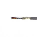 Alpha Wire Data Cable, 0.38 mm², 4 Cores, 22 AWG, Screened, 305m, Black Sheath