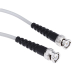 RS PRO Male BNC to Male BNC Coaxial Cable, 1m, Terminated