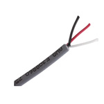 Alpha Wire Multicore Data Cable, 0.35 mm², 3 Cores, 22 AWG, Unscreened, 305m, Grey Sheath