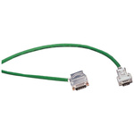 Siemens Twisted Pair Twisted Pair Cable, 4 Cores, 26 AWG, 20m, Green Sheath