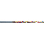 Igus Data Cable, 0.14 mm², 26 AWG, 100m, Window-Grey Sheath