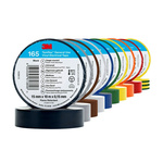 3M Temflex 165 Assorted Vinyl Electrical Tape, 15mm x 10m