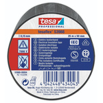 Tesa Black PVC Electrical Insulation Tape, 50mm x 25m
