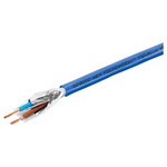 Siemens Multicore Mains Power Cable, 2 Cores, Blue Sheath