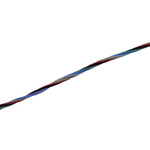 MICROWIRES Twisted Twisted Pair Cable, 0.13 mm2, 7 Cores, 26 AWG, Unscreened, 100m, Grey Sheath