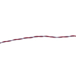 MICROWIRES Twisted Twisted Pair Cable, 0.05 mm2, 2 Cores, 30 AWG, Unscreened, 100m, Grey Sheath