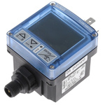 Burkert, 2 → 1200 L/min Flow Controller, Cable Plug, Swivel 5-Pin M12 Plug, Relay, 12 → 30 V dc, LCD
