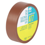 Advance Tapes AT7 Brown PVC Electrical Tape, 19mm x 20m