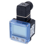 Burkert, 2 → 1200 L/min Flow Controller, 8-Pin M12 Plug, Cable Plug, Analogue, Relay, 12 → 30 V dc, LCD