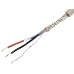 Alpha Wire Multicore Data Cable, 0.09 mm², 2 Cores, 28 AWG, Screened, 50m, Grey Sheath