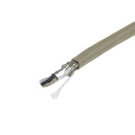 Alpha Wire Twisted Pair Data Cable, 2 Pairs, 0.35 mm², 4 Cores, 22 AWG, Screened, 50m, Grey Sheath