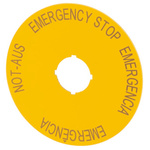 216446  M22-XAK2 | Eaton M22 Emergency Stop Label for Pushbuttons
