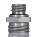 Parker Hydraulic Male Stud G 1/2 Male to 22 mm, GE22LR1/2EDOMDCF
