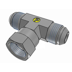 Parker Hydraulic End Nut UNF 7/8-14 Male to UNF 7/8-14 Female, 10S6MXS