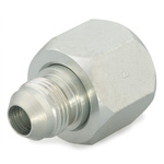 Parker Hydraulic Straight Threaded Reducer UNF 1 1/16-12 Female to UNF 7/8-14 Male, 12-10 TRTXN-S