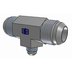 Parker Hydraulic Union Straight Threaded Adaptor UNF 1 1/16-12 Male to UNF 1 1/16-12 Male, 12-12-6JMTXS