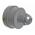 Parker Hydraulic Straight Threaded Reducer UNF 1 5/16-12 Female to UNF 9/16-18 Male, 16-6TRTXS