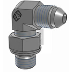 Parker Hydraulic Male Stud M12 Male to UNF 7/16-20 Male, 4M12C8OMXS