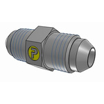Parker Hydraulic Straight Threaded Union UNF 1/2-20 Male to UNF 1/2-20 Male, 5HMTXS