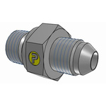 Parker Hydraulic Male Stud M14 Male to UNF 1/2-20 Male, 5M14F82EDMXS
