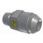 Parker Hydraulic Male Stud M14 Male to UNF 3/4-16 Male, 8M14F82EDMXS