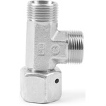Parker Hydraulic Swivel Nut Tee M30 Male to M30, EL30SOMDCF