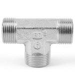 Parker Hydraulic Tee Threaded Adaptor Tube 8 to 8 mm, T08SCFX