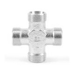 Parker Hydraulic Swivel 24° Cone Male to 24° Cone Male, K12LCFX