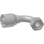 Parker Crimped Hose Fitting 3/8 in Hose to M18, 1CF43-12-6