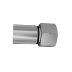 Parker Crimped Hose Fitting BSP 3/8 to 3/8 in Female, 1EA48-6-6
