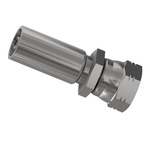 Parker Hydraulic Straight Compression Tube Fitting BSP 3/8 to 3/8 in Female, 1FU46-6-6
