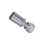 Parker Crimped Hose Fitting 3/8 in Hose to ORFS, 1JS48-8-6