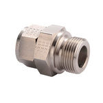 Parker Hydraulic Straight Compression Tube Fitting to BSPP 3/8 Male, 8MSC6R-ED-316