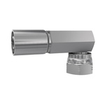 Parker 3/8 in Hose to BSPP 3/8-19 Female, 1B448-6-6