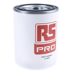 RS PRO 12 bar 1-1/4in Hydraulic Spin-On Filter Can, 95L/min max, 10μm filtration size