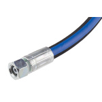 RS PRO 662mm Synthetic Rubber Hydraulic Hose Assembly, 400bar Max Pressure