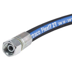 RS PRO 358mm Synthetic Rubber Hydraulic Hose Assembly, 330bar Max Pressure