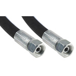 RS PRO 658mm Synthetic Rubber Hydraulic Hose Assembly, 330bar Max Pressure