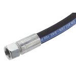 RS PRO 958mm Synthetic Rubber Hydraulic Hose Assembly, 330bar Max Pressure