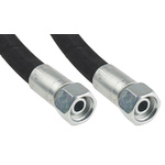 RS PRO 856mm Synthetic Rubber Hydraulic Hose Assembly, 275bar Max Pressure