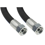 RS PRO 1456mm Synthetic Rubber Hydraulic Hose Assembly, 275bar Max Pressure